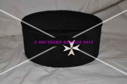 Knights of Malta - Knights Cap with Badge